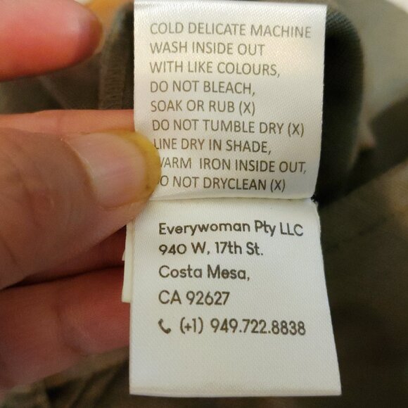 The Shanty corporation Cotton Flax Utility Slvless Jumpsuit Green Women S Chic - Picture 16 of 16